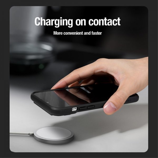 Nillkin iPhone 15 Suojakuori CamShield Pro MagSafe Musta