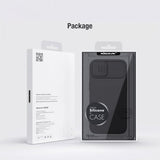 Nillkin iPhone 15 kuori CamShield Silky vihreä