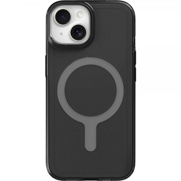 agood company iPhone 15 Kuori CLRPRTCT Tummennettu Musta