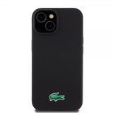 Lacoste iPhone 15 Plus Suojakuori Croc Logo MagSafe Musta