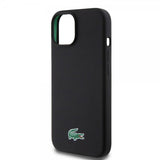 Lacoste iPhone 15 Plus Suojakuori Croc Logo MagSafe Musta