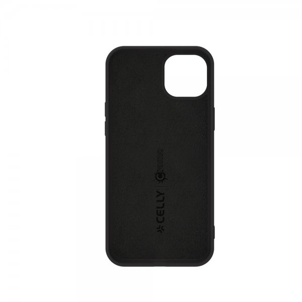 Celly iPhone 15 -suojakuori CROMO, musta