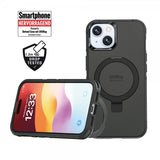 4smarts iPhone 15 Kuori Defend Kotelo Magic Stand MagSafe