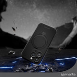 4smarts iPhone 15 Kuori Defend Kotelo Magic Stand MagSafe