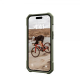 Urban Armor Gear (UAG) iPhone 15 Essential Armor MagSafe -suojakuori, Olive Drab