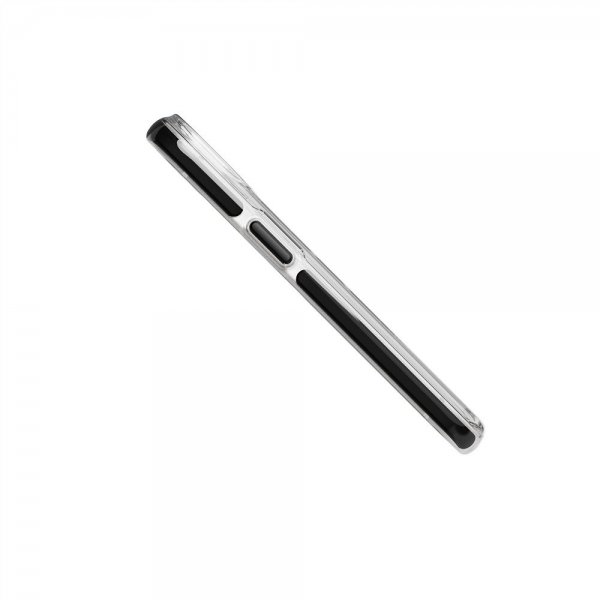 Tech21 iPhone 13/14/15/16e/17e Suojakuori Evo Crystal Kick MagSafe kirkas/musta