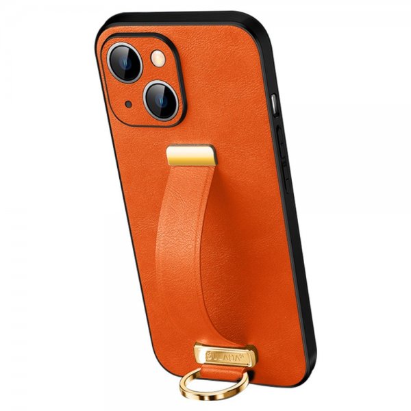 Sulada iPhone 15 Kuoret Fashion Series Oranssi