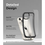 Ringke iPhone 15 -suojakuori Fusion Bold Matte Black