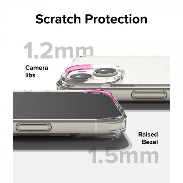 Ringke iPhone 15 Kuori Fusion Matte Clear