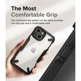 Ringke iPhone 15 -kuori Fusion X Musta