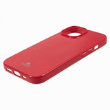 Mercury iPhone 15 Kuori Jelly Glitter Magenta