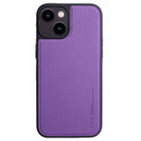 X-Level iPhone 15 -kotelo keinonahkaa MagSafe Violetti