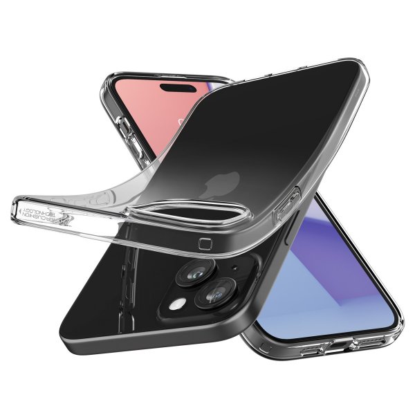 Spigen iPhone 15 Suojakuori Liquid Crystal Crystal Clear