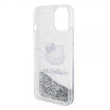 Hello Kitty iPhone 15 Kuori Nestemäinen Glitter Läpinäkyvä