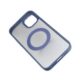 Rvelon iPhone 15 -kuori pyörivällä MagSafe-jalustalla, sininen