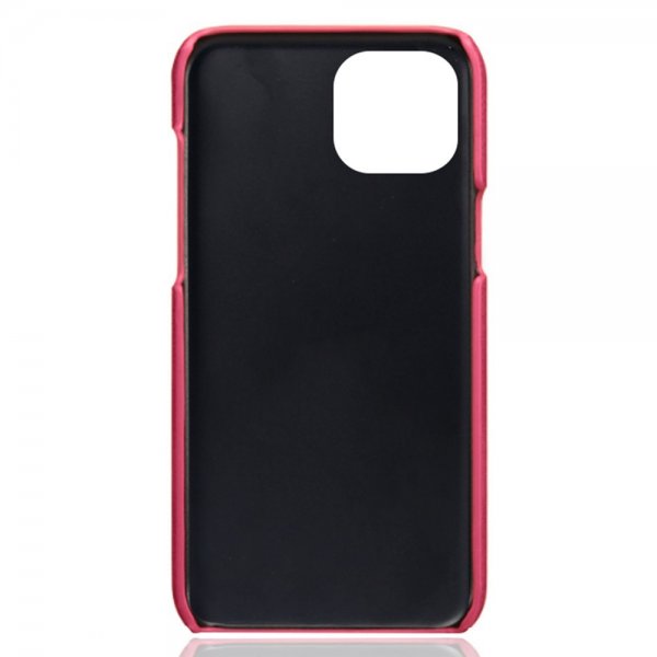 iPhone 15 -kuori kahdella korttipaikalla, Magenta