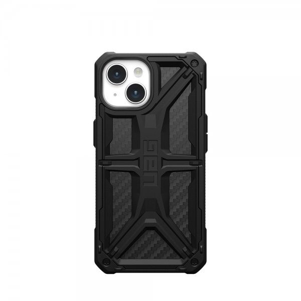Urban Armor Gear (UAG) iPhone 15 -suojakuori Monarch Carbon Fiber
