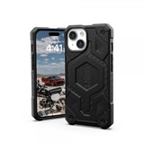 Urban Armor Gear (UAG) iPhone 15 -suojakuori Monarch Pro MagSafe Carbon Fiber