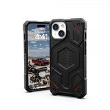 Urban Armor Gear (UAG) iPhone 15 -suojakuori Monarch Pro MagSafe Kevlar Black