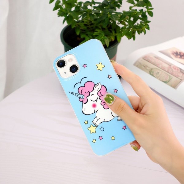 iPhone 15 Kuoret Yksisarvinen-aihe