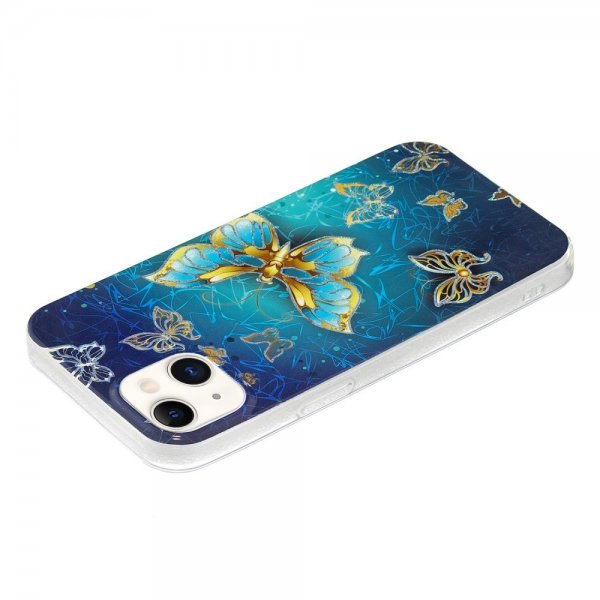 iPhone 15 -kuori – Kimalleperhoset