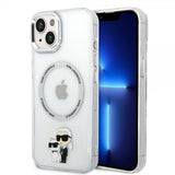 Karl Lagerfeld iPhone 15 Suojakuori NFT Karl & Choupette Läpinäkyvä