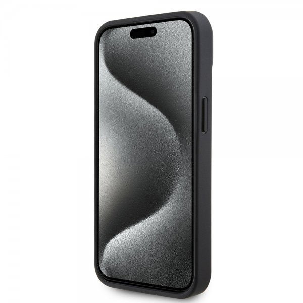 Ferrari iPhone 15 Kuoret Rei'itetty Musta