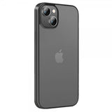 X-Level iPhone 15 -kuoret, pinnoitettu reuna, musta