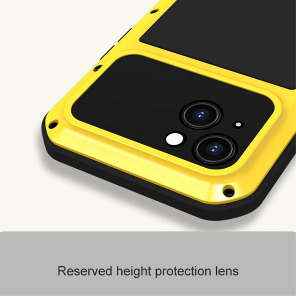 Love Mei iPhone 15 Kuoret Powerful Case Punainen