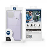 Dux Ducis iPhone 15 -kuori, Rafi II Series, MagSafe, violetti