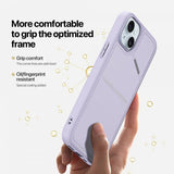Dux Ducis iPhone 15 -kuori, Rafi II Series, MagSafe, violetti