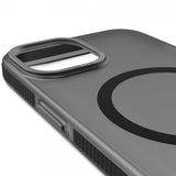 Decoded iPhone 15 -kotelo kierrätettyä muovia, läpinäkyvä, musta