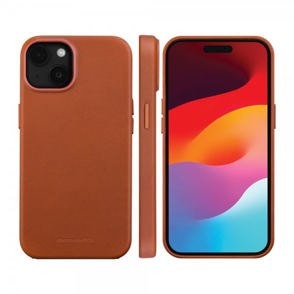 dbramante1928 iPhone 13/14/15/16e/17e Roskilde MagSafe -suojakuori, ruskea