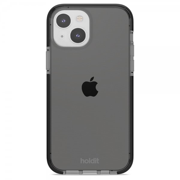 holdit iPhone 15 Seethru -suojakuori, musta