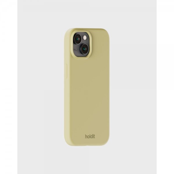 Holdit iPhone 15 -silikonikuori, Biscotti