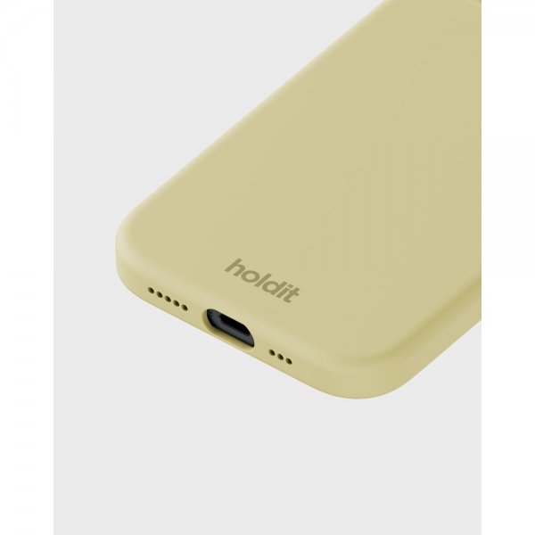 Holdit iPhone 15 -silikonikuori, Biscotti