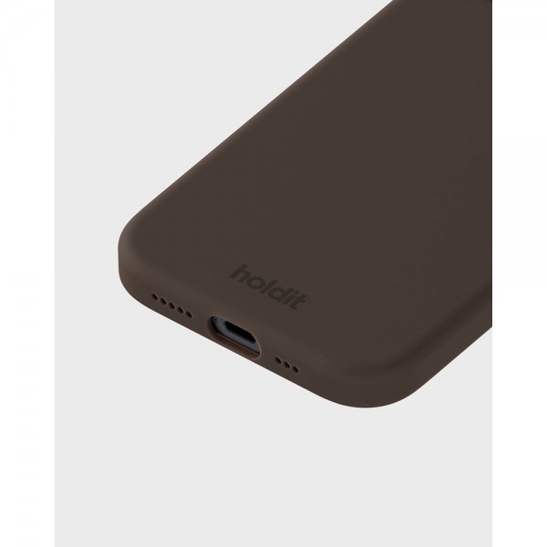 holdit iPhone 15 Silikonikuori Chocolate