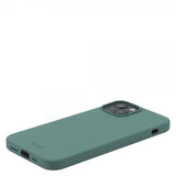 holdit iPhone 15 Suojakuori Silikoni Moss Green