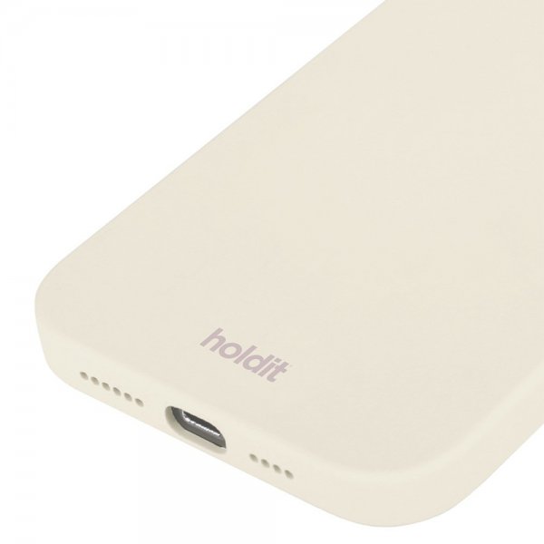 holdit iPhone 15 Silikonikuori Soft Linen