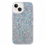 Nordic Covers iPhone 15 Kuori Sparkle Series Stardust Silver
