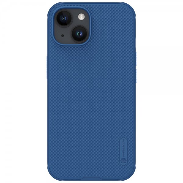 Nillkin iPhone 15 Super Frosted Shield Pro -kuori, sininen