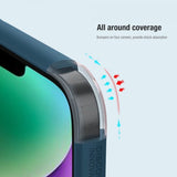 Nillkin iPhone 15 -kuori Super Frosted Shield Pro Logo Hole musta