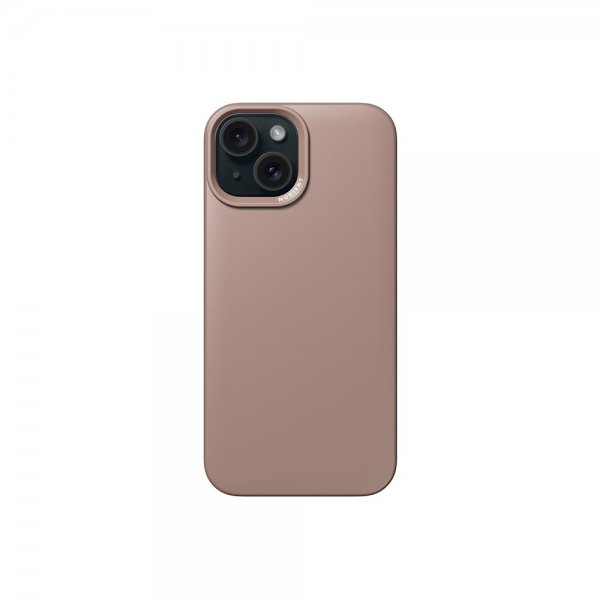 Nudient iPhone 15 Thin Case MagSafe Dusty Pink -suojakuori