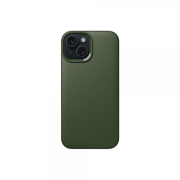 Nudient iPhone 15 Thin Case MagSafe Pine Green