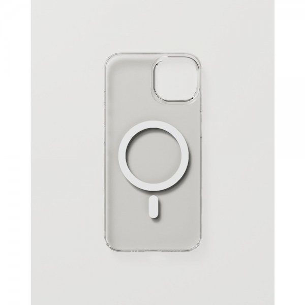 Nudient iPhone 15 Thin Case MagSafe Läpinäkyvä