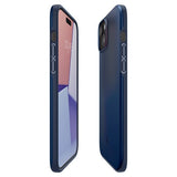 Spigen iPhone 15 Thin Fit -kuori, tummansininen