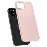 Spigen iPhone 15 Thin Fit -kuori Pink Sand