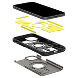Spigen iPhone 15 Kuori Tough Armor MagFit Gunmetal