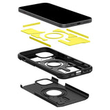 Spigen iPhone 15 Kuori Tough Armor MagFit Musta