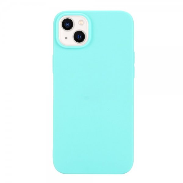 iPhone 15 -suojakuori, TPU, vaaleansininen